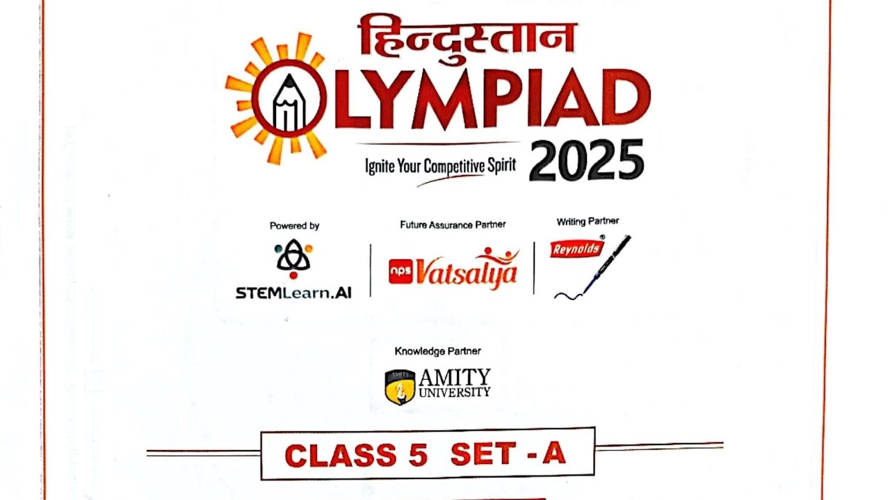 I Solved Class 5 Olympiad Math Problems