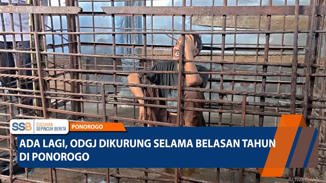 PONOROGO - Lagi, ODGJ Dikurung Selama Belasan Tahun