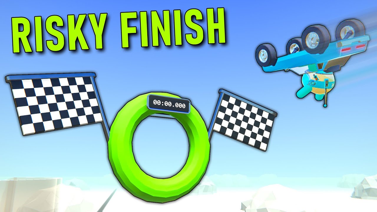 I Built a PAINFUL Track With a RISKY Finish!