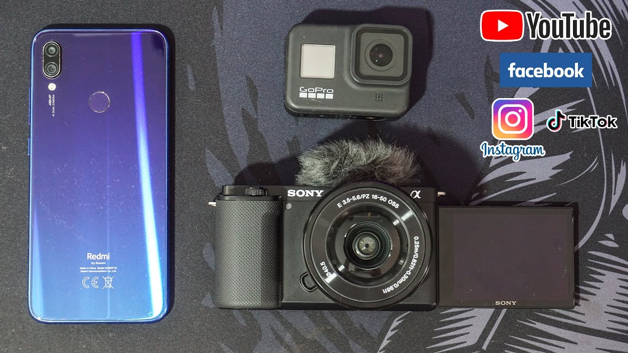 CÁMARAS PARA EMPEZAR en YOUTUBE 📸 Creadores de contenido Principiantes