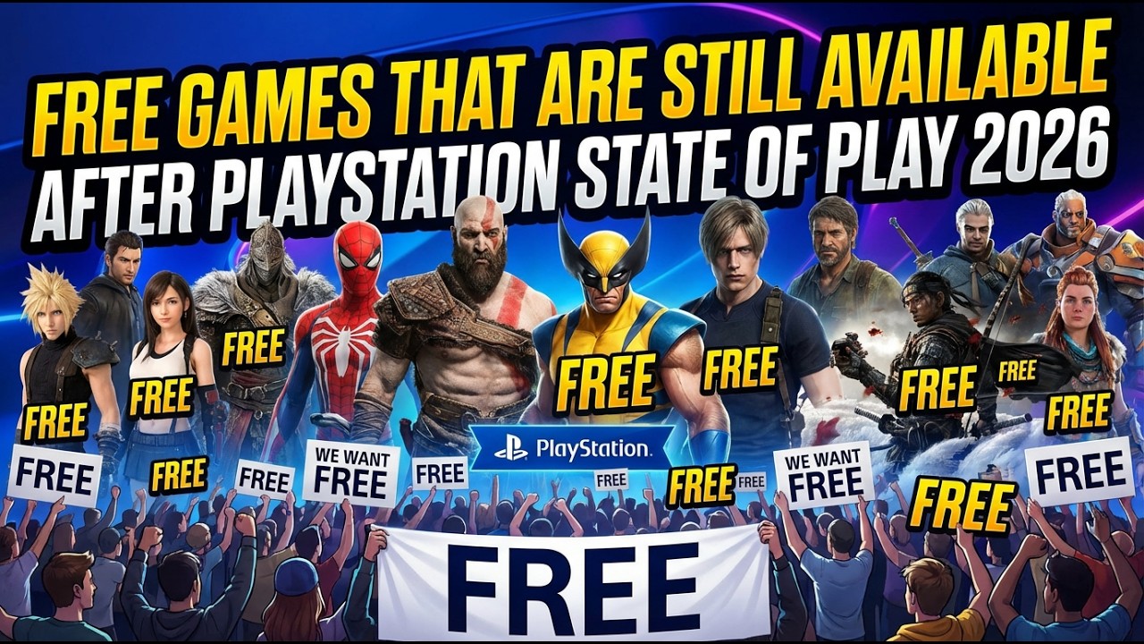 Бесплатные игры, которые всё ещё доступны после обновления PlayStation State of Play #state #f #a...