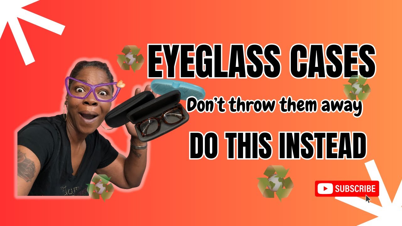 How to: turn old eyeglass cases into functional useful art!