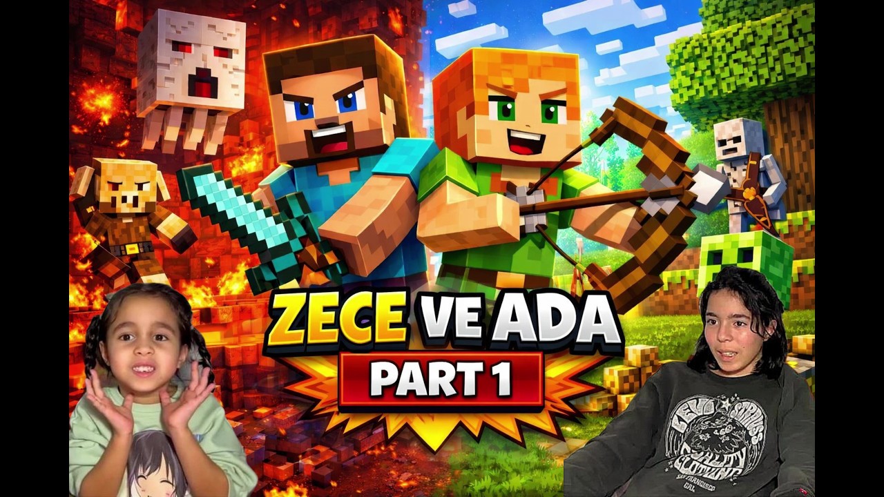 Minecraft Bedrock = Tam Kaos! 😂 PART/1 #minecraft #oyun #gamer #trending #youtube #trend #game