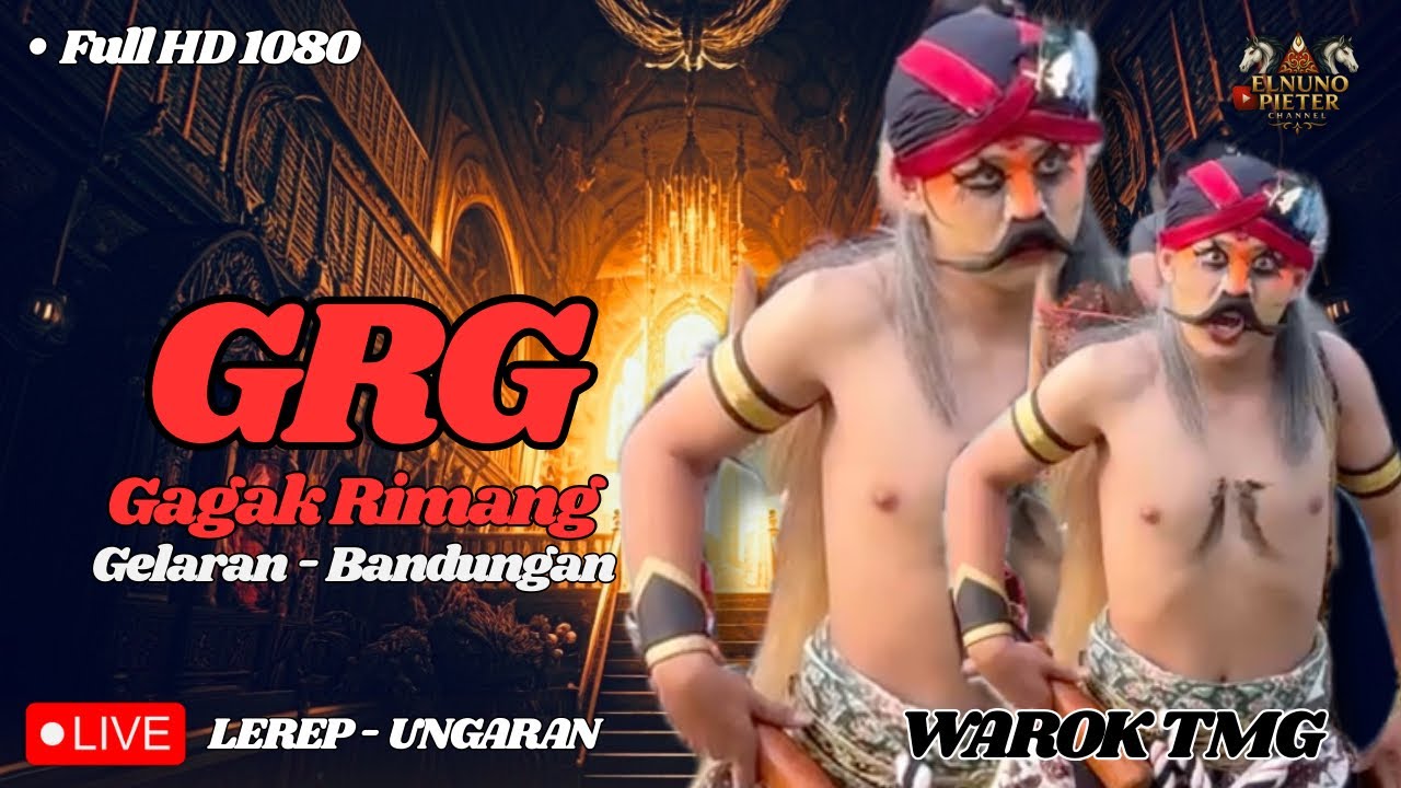 RAME SEKALI !!! Warok GAGAK RIMANG GELARAN ( GRG ) Live Lerep - Ungaran Barat