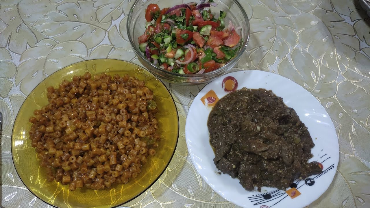 اكلة تحفة وسهلة وخفيف على قلبى الكبد والكلوى