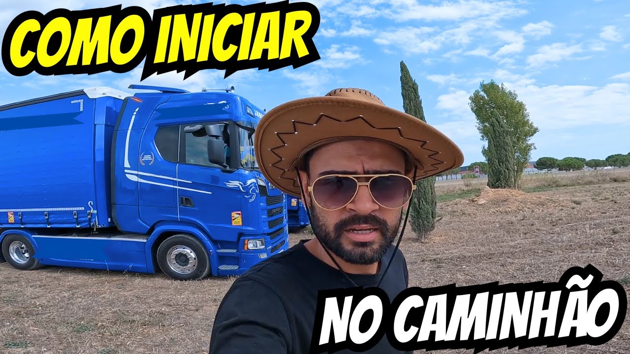 COMO COMEÇAR NA PROFISSÃO DE CAMINHONEIRO NA EUROPA!