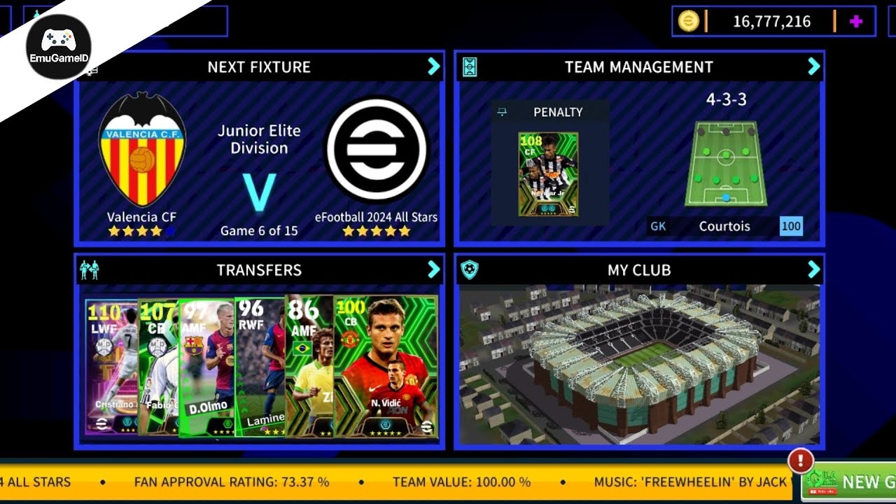 NEW!! DLS Mod eFootball Pes 2025 Android Offline Ringan 300MB New Transfer Dream League Soccer 2019