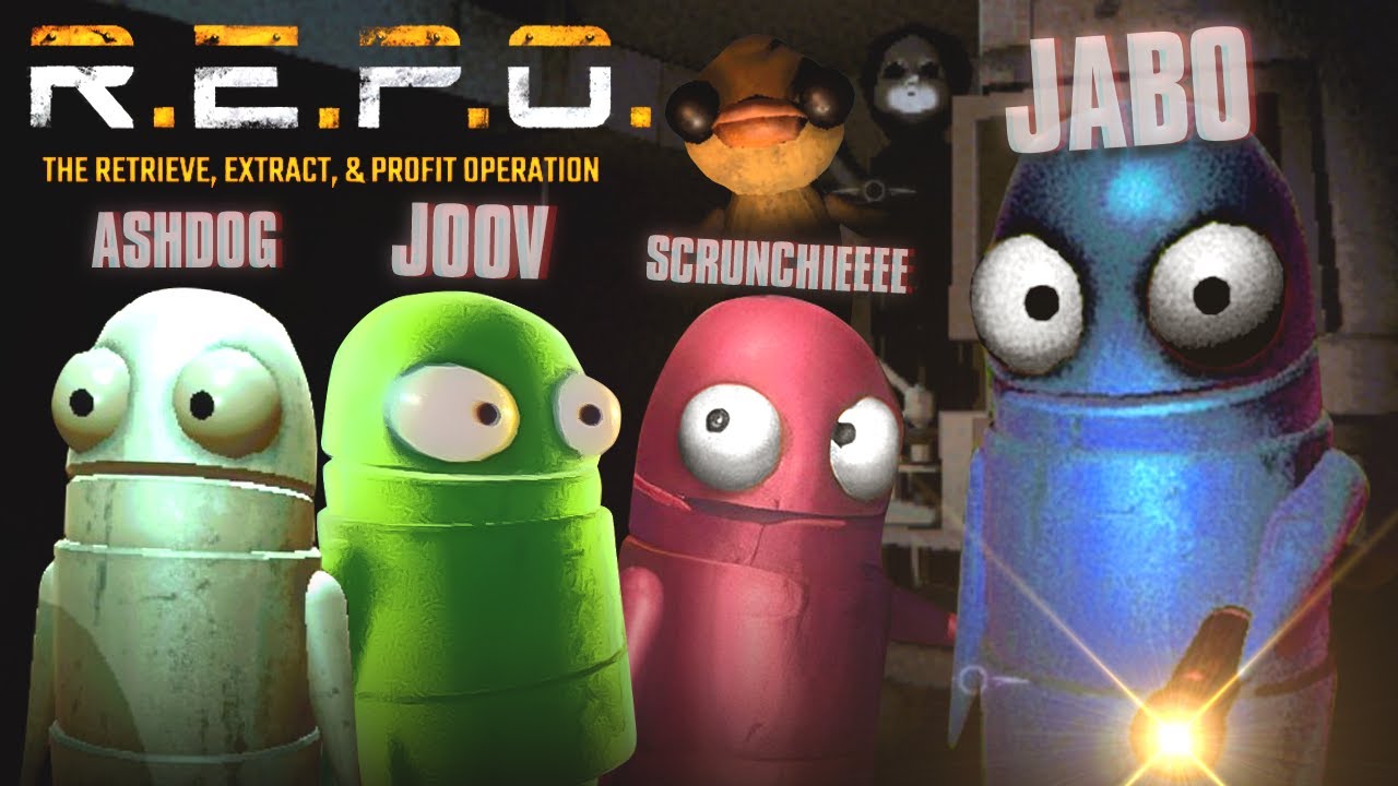 Four Idiots Try To Survive The Horrors Of R.E.P.O..