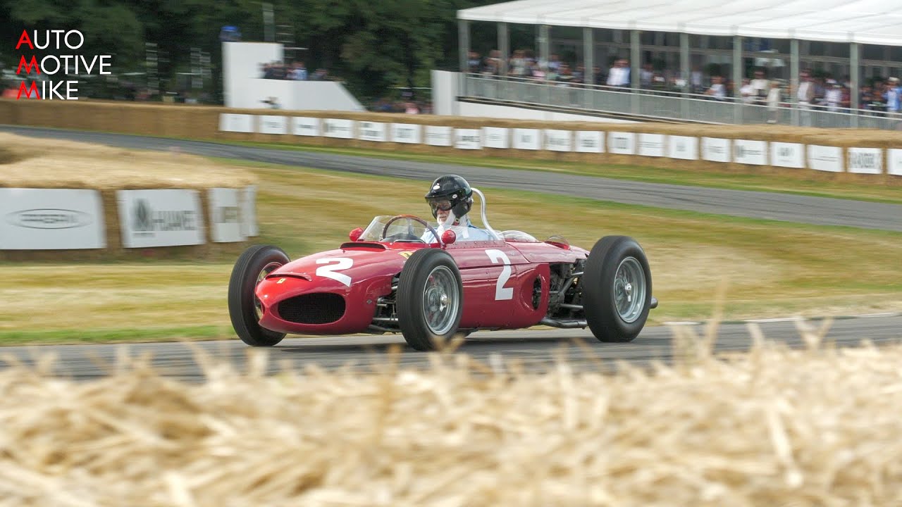 1961 Ferrari 156 F1 'Sharknose' 1.5L V6 Sound