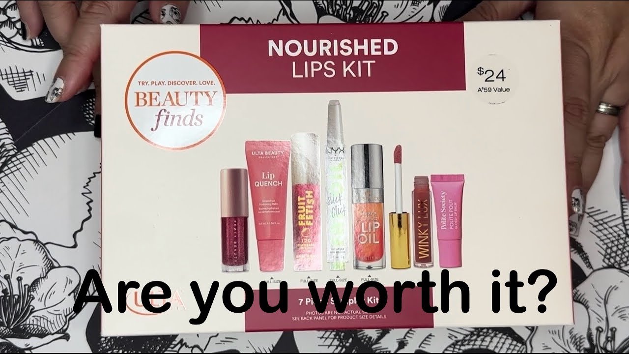 Are you worth it? Ulta beauty finds, nourished lip kit