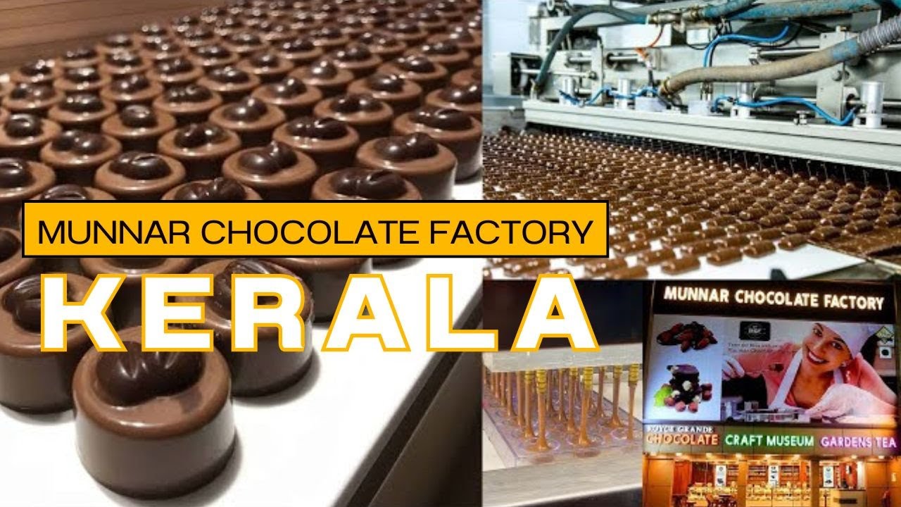 The Secret Behind Munnar’s Delicious Homemade Chocolates! 🍫😋 | Chocolate Factory
