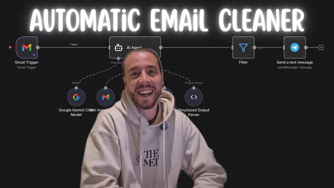Auto-Clean Your Inbox: Building an Automatic Email Cleaner with n8n