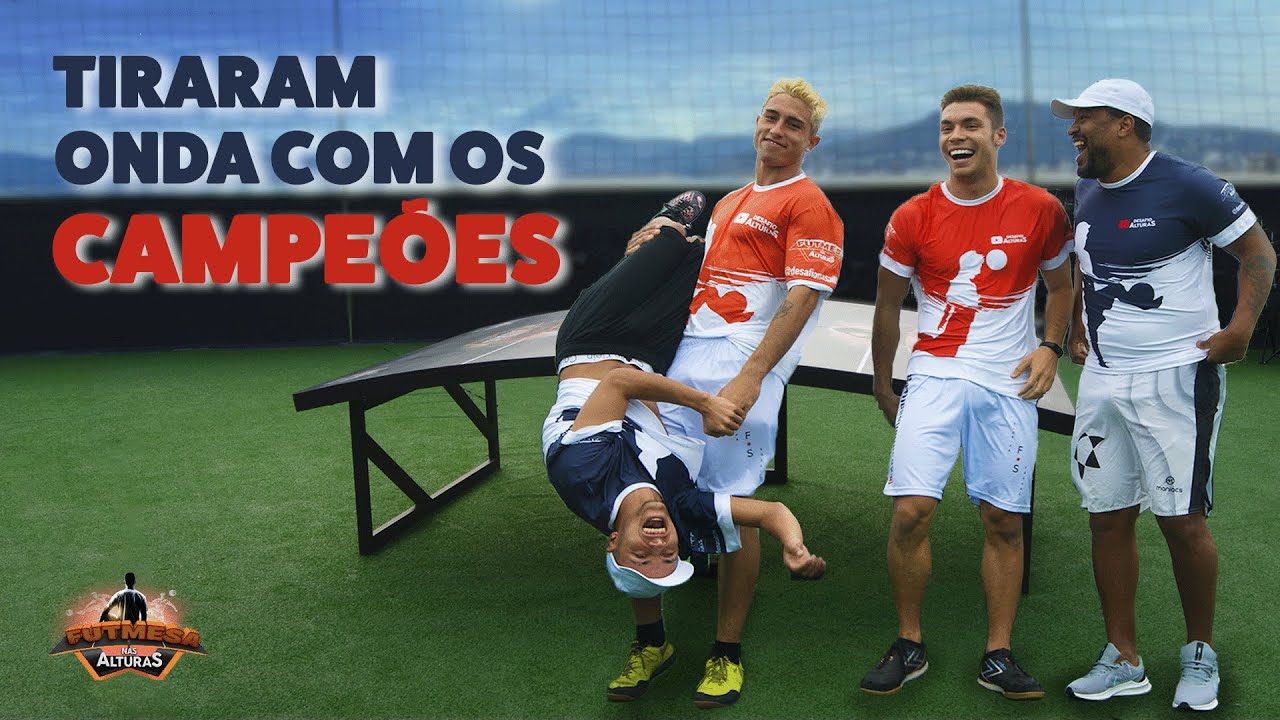 BAIANO E BIEL ACABAM COM A HEGEMONIA DOS CAMPEÕES NO FUTMESA NAS ALTURAS?