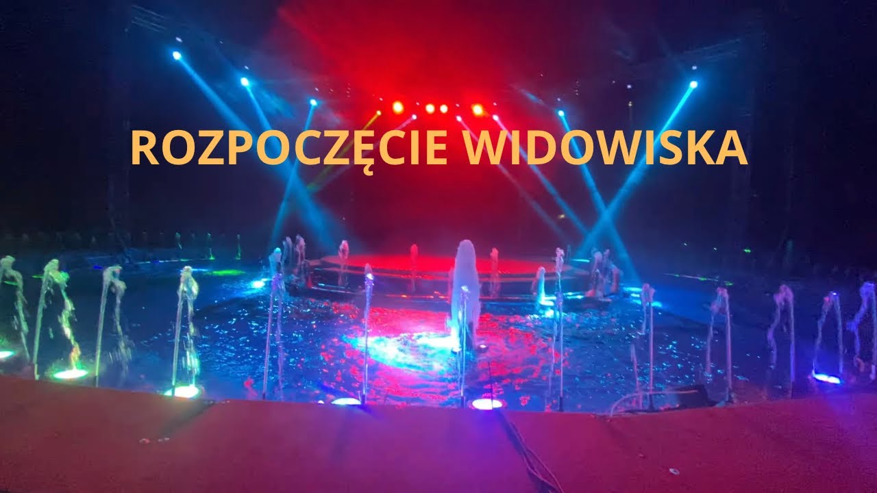 Cyrk Na Wodzie Imperial Show 2023 Rozpoczęcie Widowiska w Ostrowcu Świętokrzyskim