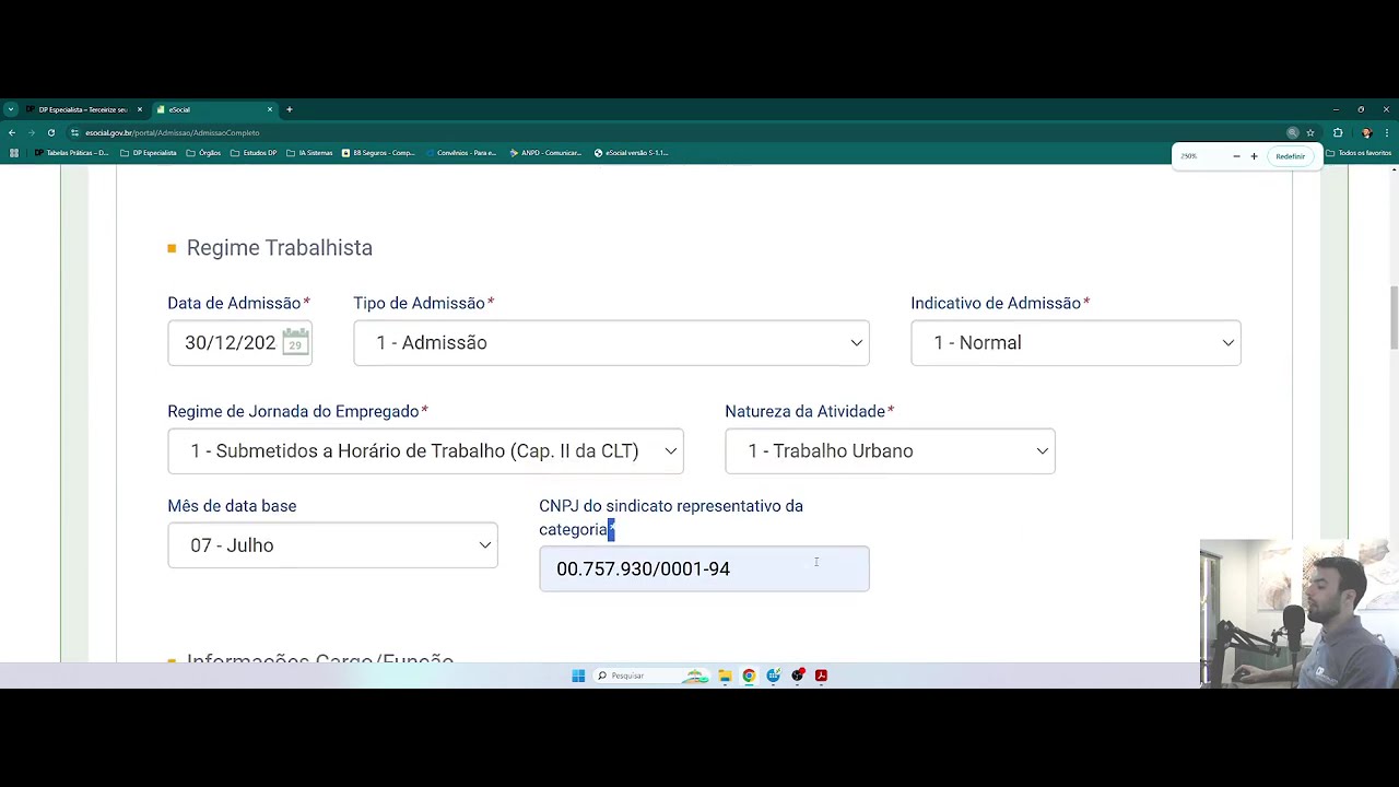 Como Cadastrar um Funcionario no eSocial - DP Especialista