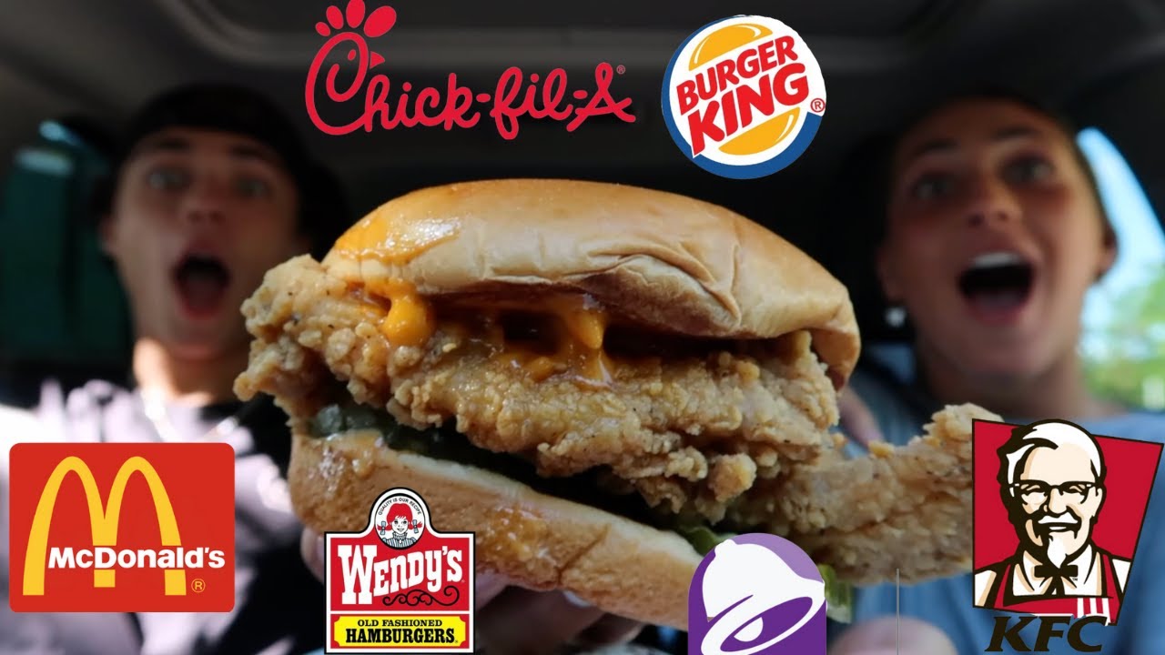 WHO HAS THE BEST CHICKEN SANDWICH?!? (UNEXPECTED)