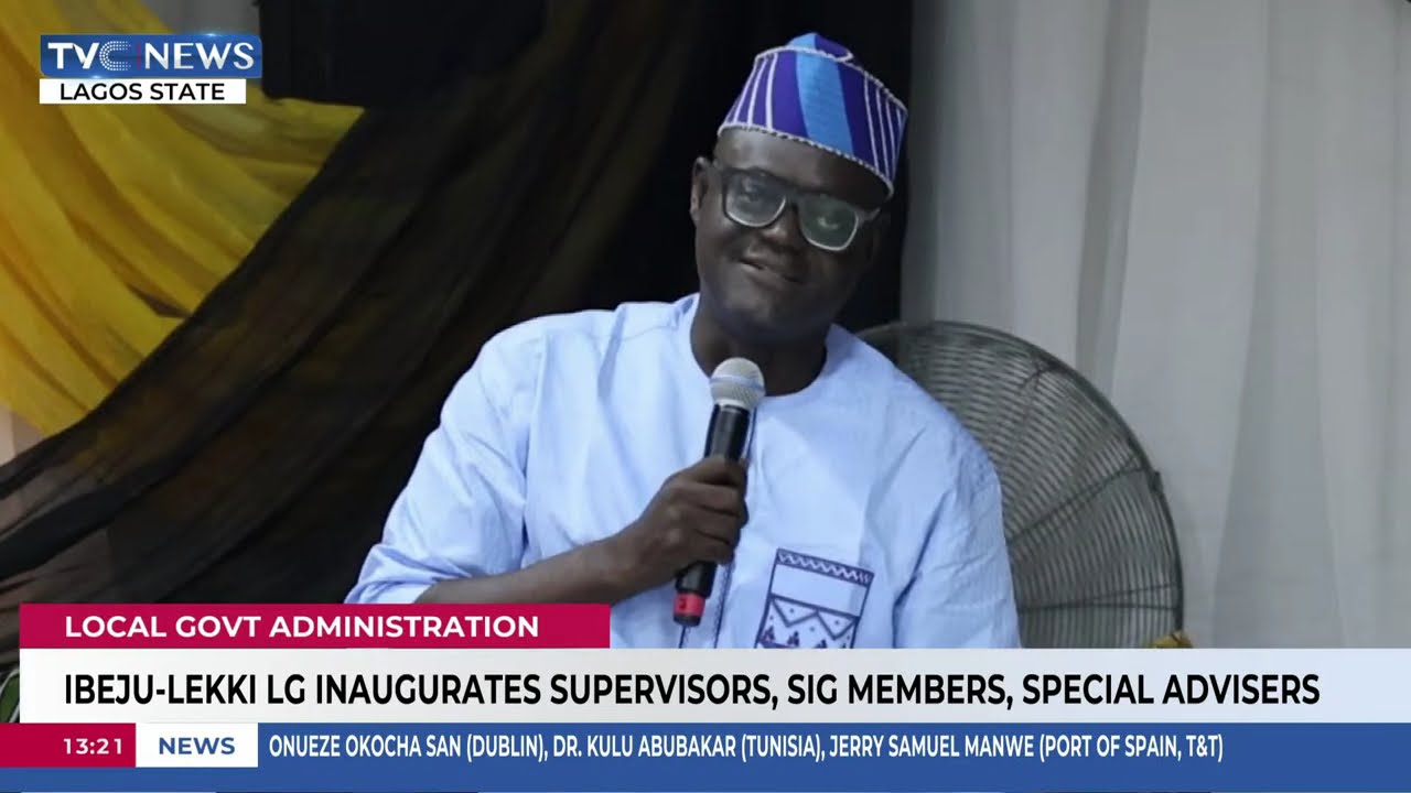 Ibeju-Lekki LG Inaugurates Supervisors, Sig Members, Special Advisers
