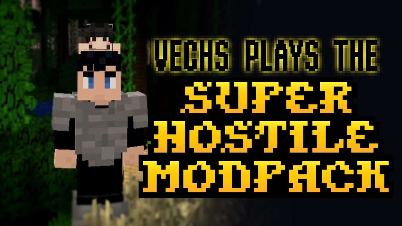 Чума и адские твари, вот это да! - Vechs играет в супер-враждебный модпак - 02