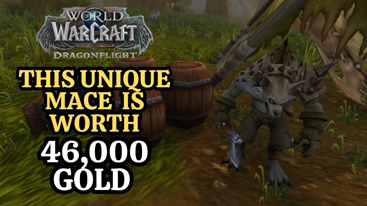 Make 46k Gold Farming These Mobs for Unique Transmog - Dragonflight Goldmaking