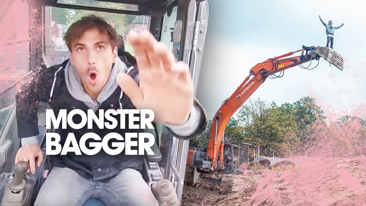 Teichbau – Tief & Schuh weg mit Riesen Bagger | Kliemannsland