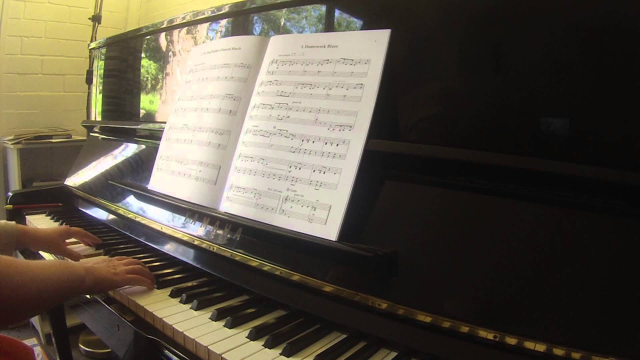 Homework Blues by Pam Wedgwood Up-Grade piano grades 1-2