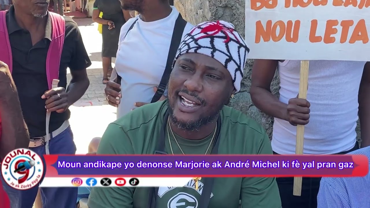 Marjorie ak André Michel voye moun sa yo ale mouri nan manifestasyon pou sak diri ak lajan