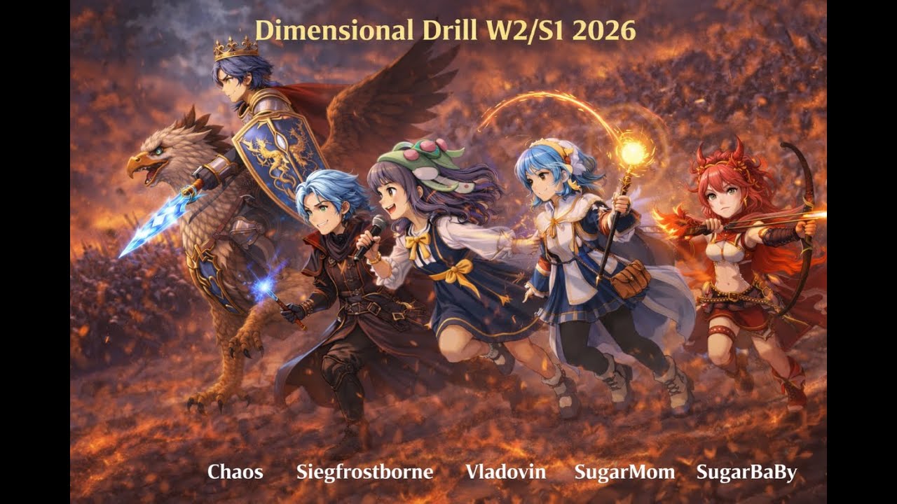 Dimensional Drill W2/S1 2026  with Bonus AI Art
