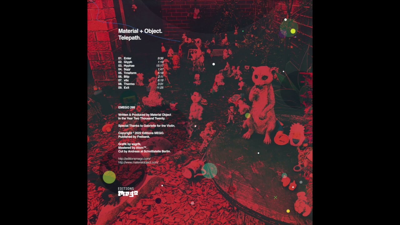 Material + Object - Telepath -  Auxiliary Apparition (Bonus Track)