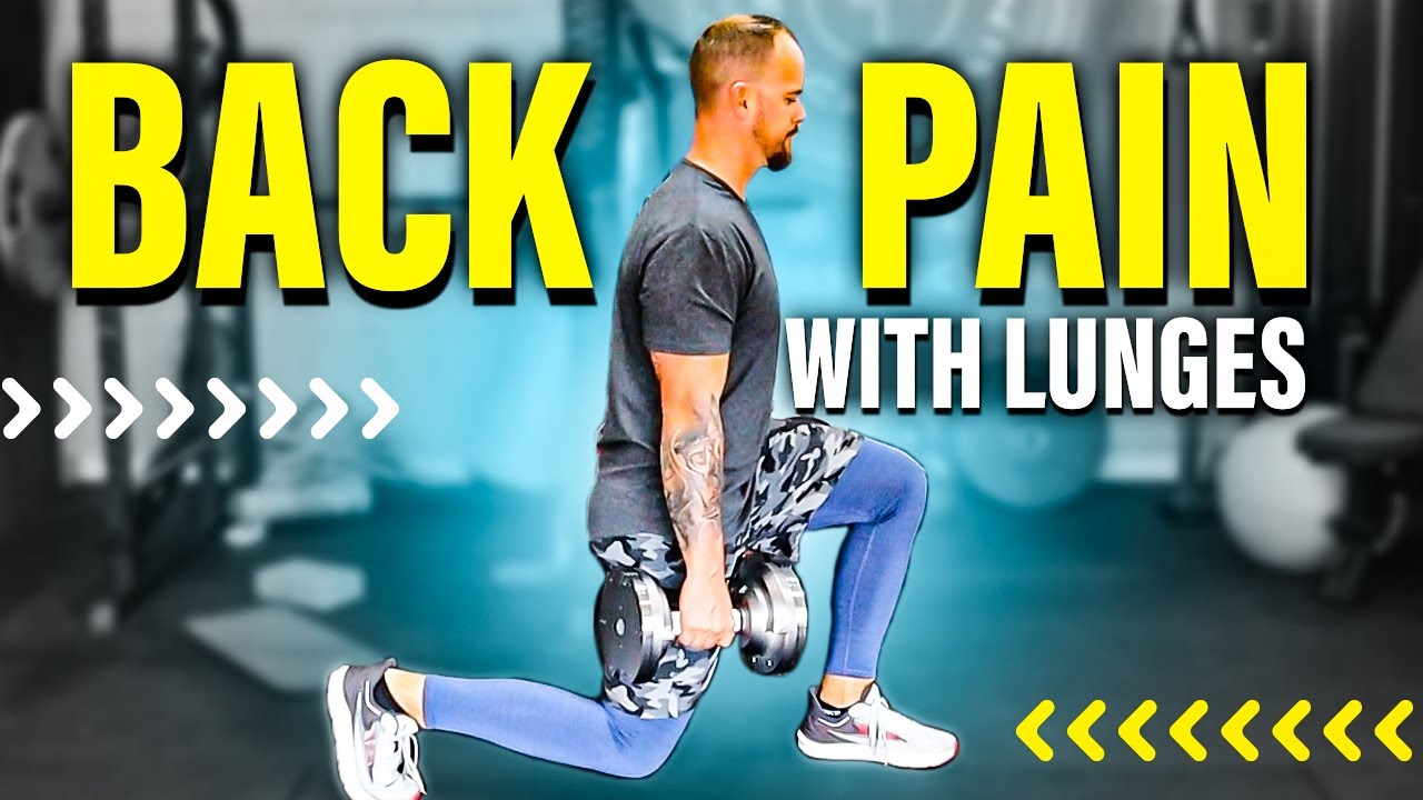 Are Lunges Causing Back Pain And Stiffness Pain? | MAKE THESE CHANGES!