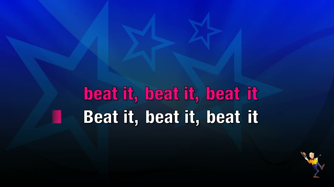 Beat It - Michael Jackson (KARAOKE)