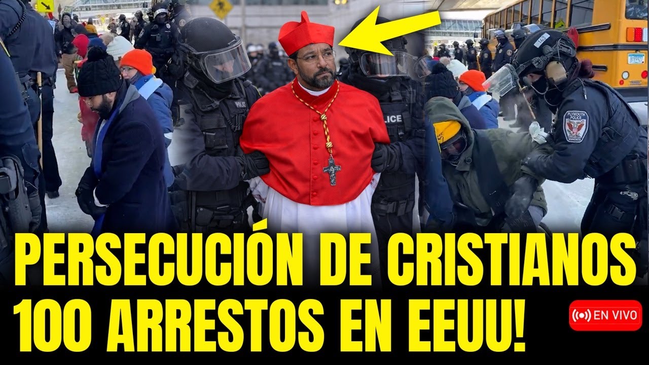 TRUMP DESATA PERSECUCIÓN CRISTIANA! ARRESTA MÁS DE 100 SACERDOTES POR ORAR EN PUBLICO