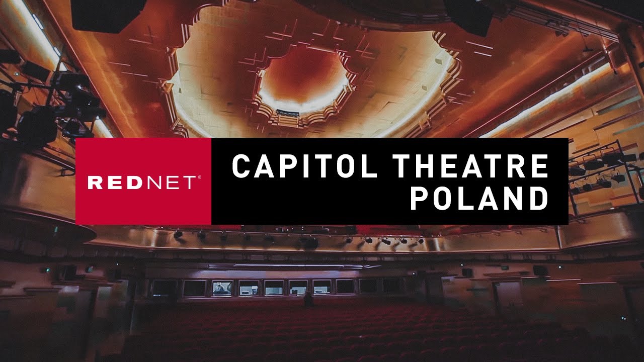 RedNet at the centre of Capitol Theatre, Poland // Focusrite Pro