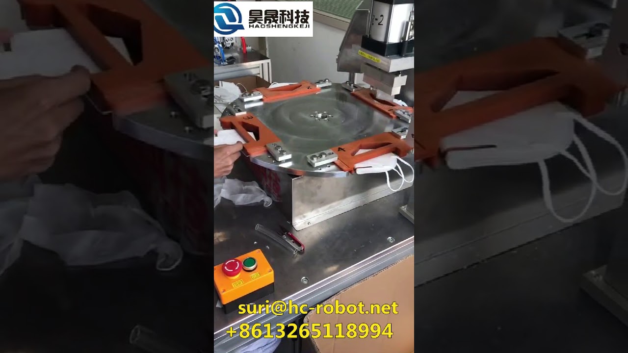 China  fartory  KN95 MasksSemi  Automatic Edge  Sealer  machine