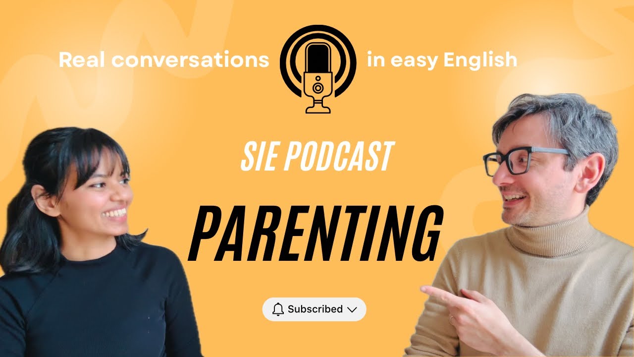 Ep. 5 Let&rsquo;s talk about parenting #englishpodcast #realconversations #easyenglish #listeningpractice 