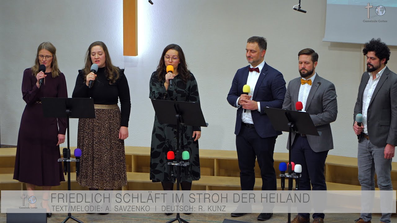 Friedlich schläft im Stroh der Heiland