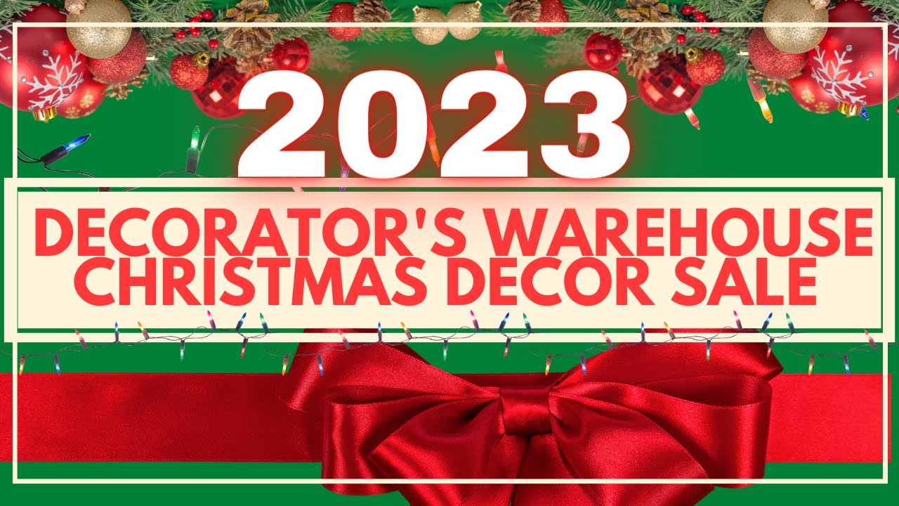 CHRISTMAS TRENDS 2023 | DECORATOR'S WAREHOUSE | 2023 CHRISTMAS DECORATIONS |ALICIA B LIFESTYLE