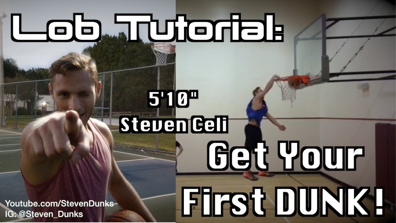 How to throw a Lob to get your First DUNK! (5'10