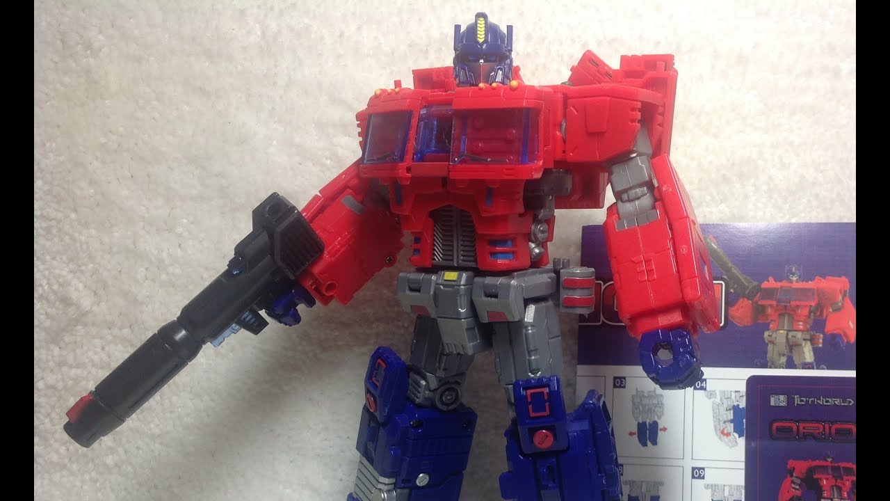 Video Review of the Transformers TW 02 Orion Rus