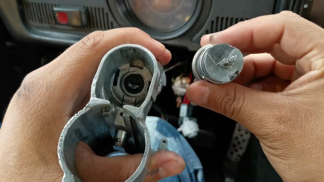 cambiando cilindro de switch para encendido del vocho (solución a varios problemas)