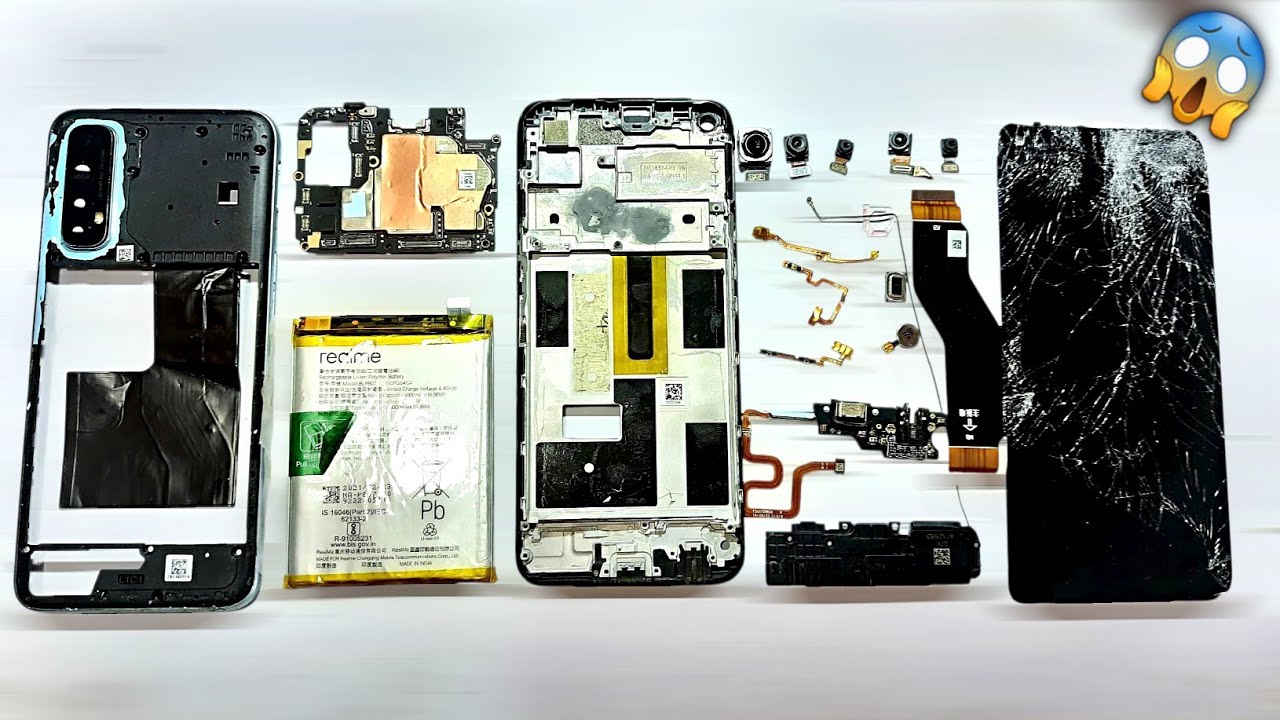 🙃 How To Restore Broken Realme 7 Cracked For My Fan !! Fully Restoration 