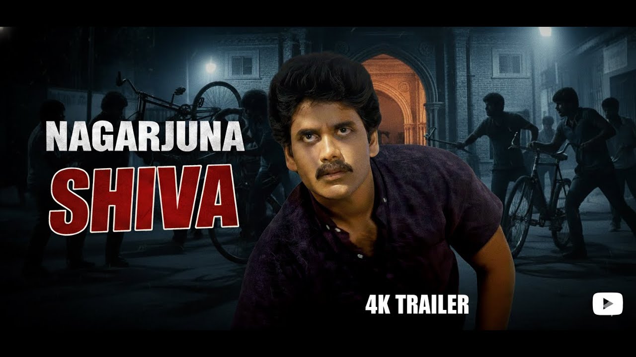 Shiva (1989)  | Re-Release extended Trailer | Nagarjuna | RamGopalVarma | Amala| Raghuvaran| 