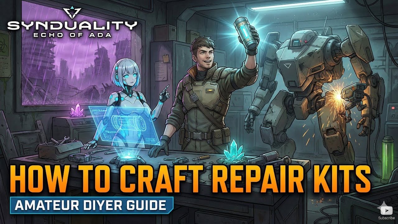 SYNDUALITY Echo of Ada: How to Craft Repair Kits (Amateur DIYer Guide)
