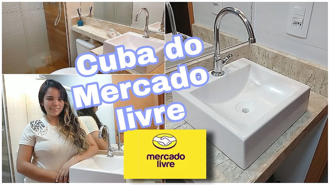 CUBA DO MERCADO LIVRE VALE A PENA ? PEDRA ESCULPIDA NO BANHEIRO DO AP&Ecirc; MRV