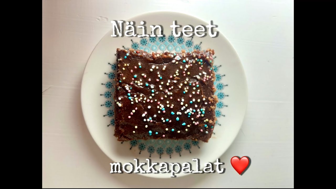 Näin teet mokkapalat