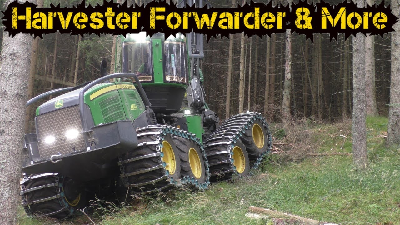 John Deere 1170G 8WD & H414
