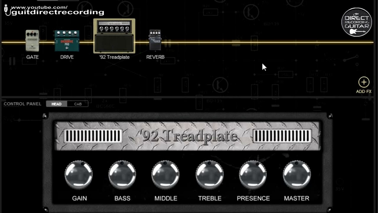 BIAS FX Metal Distortion TREADPLATE - Rectifier-style Tone