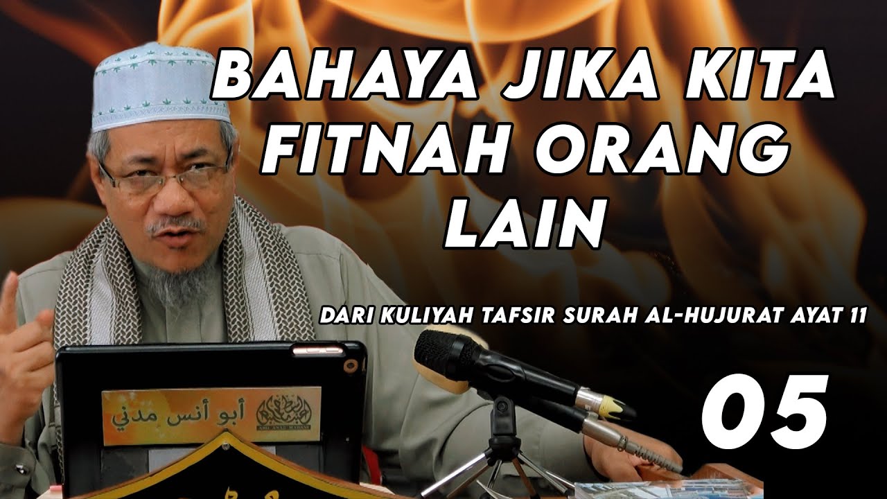 AAM 2021; Bahaya Fitnah & Menghina Orang Lain, Nanti Fitnah Akan Terkena Pada Diri Sendiri.