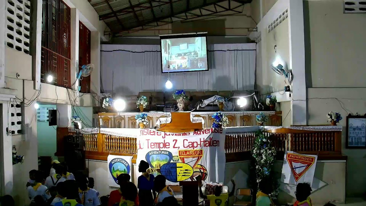 Semaine de prière de la jeunesse / Eglise Adv. Temple # 2 / Cap-Haïtien, le 16-0