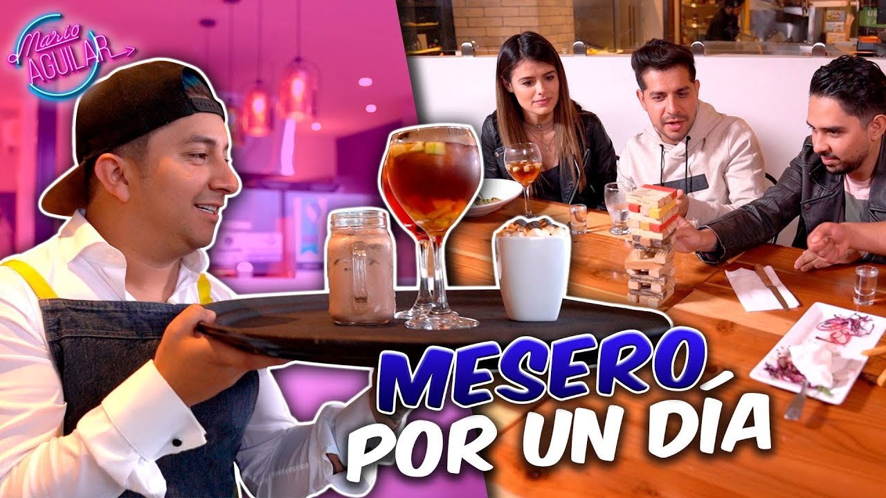 Mesero de Youtubers por 24 hrs…