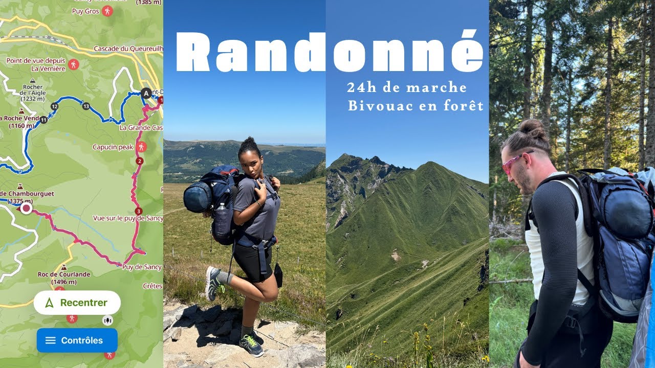 VLOG : randonn&eacute;e et bivouac en couple